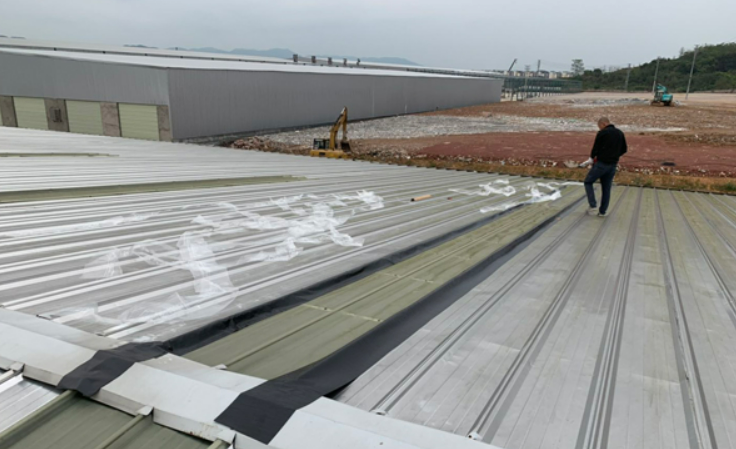 平远厂房屋面防水维修案例